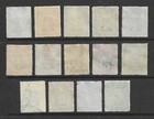 Southern Rhodesia Sg1 14 1924 Admiral  Full Set Of 14  Used
