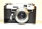 Vintage Graflex Graphic 35 Rangfinder Film Camera  With Graflar 50mm  1 2 8 Lens