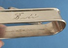 2 Antique Sterling Gorham Oval Napkin Rings - 2 1 2   X  1 4  -  bill  Mono