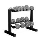 By Cap 24 In  Two-tier Dumbbell Rack  Black