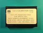 5in1 Test calibration Tape For Nakamichi Cassette Decks  L r speed azimuth level
