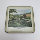Pimpernel English Villages Coasters Set Of 6 Cork Back British Countryside Vtg