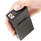 Cigarette Case Smoke Tobacco Box Lightweight Plastic Holder Electric Lighter