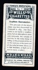 Vintage 1915 Trade Card Of A Syphon Barometer