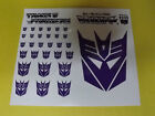 For Decepticons Transformers G1 Sticker Decal Die Cut White Background