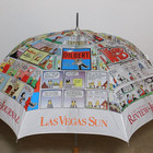 Vintage Las Vegas Rj Sun Newspaper Comic Strip Umbrella Ziggy Garfield Peanuts