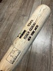 Roger Cedeno Signed Original Game Used Baseball Bat Mlb Louisville Ny Mets