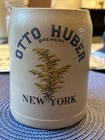 Otto Huber Brewery Stein Brooklyn  New York  2 Beer Pre Prohibition Golden Rod