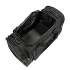 75l Large Duffel Bag 2 Way Travel Sports Gear Bag Black Shoulder Strap Japan