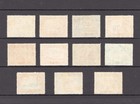 Kgvi 1951 Aden Defintive Set To 10s 10 - Surcharged Sg36-46 Mnh