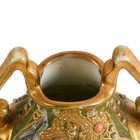 Vintage Japanese Hand-painted Gilt Porcelain Moriage Bud Vase