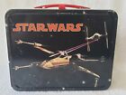 Vintage 1977 Star Wars X-wing Metal Lunch Box W  Thermos   Paperwork Never Used