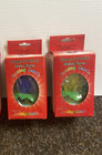 Vtg  Happy Birthday Musical Flower Candle Original Boxes Yellow Or Blue New