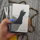 Black Violet Tarot The White Deck Cards 78 Card Complete Deck Heidi Phelps