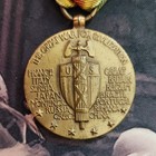 Wwi U s  Victory Medal Original With Defensive Sector Clasp - Militaria