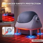 Pawpetica Smart Automatic Self-cleaning Cat Litter Box  App Control  2 4ghz Wifi