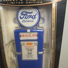 Ford Benzol Gas Pump Bank Mettal Plastic Goldenwheel  1936 Replica Gas Pump 1 8 