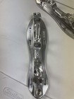 Used Atom Skates Falcon Roller Derby Plate  Silver 5 50