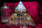 Pink Floyd Rare 2000 Promo Triangular Counter Top Bincard Displayer  cool 