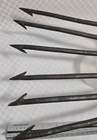 Fish Eel Spear Ice Fishing Antique Hand Made 6 Tines Metal Gig 13  X 8  Harpoon