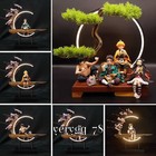 Demon Slaye Kanroji Mitsuri Nine Hashira Led Night Light Figure Model Toys Gifts