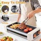 Electric Hot Dog Roller 6-roller Machine Grill   Griddle Picnic Hot Dog Cooker