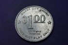 Token-medal-silver City Casino