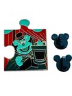 Disney 2024 Exclusive Muppets Haunted Mansion Puzzle Pin Fozzie Bear Le 700
