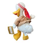 Disney Store Indian Donald Duck Pilgrim 9  Bean Bag Plush Nwt