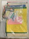 New Jumbo Bucilla Stuffed Felt Sequin Dear Santa Christmas Stocking Kit 83670