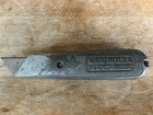 Stanley No 199 Utility Knife Fixed Blade Aluminum  Made In U s a  Blades Inside