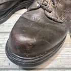 Vintage Red Wing Super Sole 453 Boots Brown Brushed Leather Lace-up Size 9 1 2 D