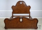 74140  Henredon King Size Art Nouveau High Back Bed
