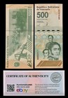 Venezuela 500 Digitales Qty 1 2023 Unc 500 Million Bolivar Soberano