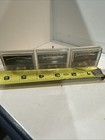 Lot Of 3 Meters Stereo Vintage Am Fm