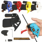 Recurve Bow Finger Guard Tab Protect Gear Cow Leather Archery Shooting Hunting