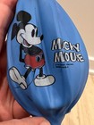 Vintage Walt Disney Production Mickey Mouse Punch Balloons Lot Made In Usa Rare