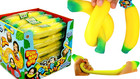 Stretchy Banana Squishy Toys  12 Units  Anxiety Stress Relief Toys   Sensory Toy