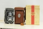 Rolleiflex 3 5 Mx-automat   K4a   Tessar Lens With Cap   Case  Strap   Box
