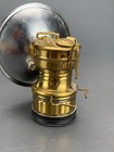 Butterfly Brass Carbide Miners Lamp Manufactured For Safesport Mfg Co  R0158