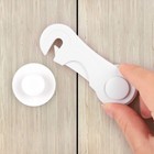 4 Pcs Child Proof Cabinet Safety Locks Cabinet Locks With Adhesive Fridge Closet