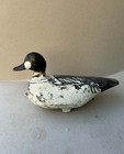 Rare 19th Faroe Islands Primitive Carved Wood Duck Decoy  c  1890   1920 - Coa
