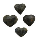 Black Crystal Labradorite Reiki Tumble Stone Negative Energy Chakra Healing Rock