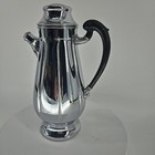 Vintage Art Deco Farber Bros Krome-kraft Chrome Cocktail Shaker - Bakelite   