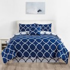 Down Alternative Comforter Set 5 Pcs All Season Reversible Comforter Bedding Set