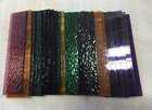 8x2  20 Pieces  Mixed Color Stained Glass Sheets  Mosaic Tile Panels