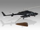 Airwolf Bell 222 222a Desk Wood Helicopter New Model Small Scale 1 48