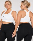 New  Nike 3x Swoosh Bra Women s Yoga pickleball Plus Size  White  Bq0973-100