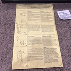 Vintage John Deere 2 Drawer Portable Metal Tool Box Gray black