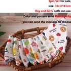 Infant Kids Cute Baby Feeding Bandana Bibs Towel Dribble Triangle Cotton 5 10pcs